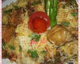 A picture of step 4 of Chicken biryani.
