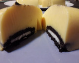 Foto del paso 3 de la receta: Flan express con Oreos 💕