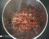 A picture of step 3 of Sprouted Ragi idli.