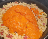 Foto del paso 4 de la receta: Plumas al orégano con atún y chorizo