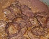 A picture of step 6 of Smoke kabab karahi.