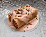 Foto del paso 9 de la receta: Canelones de pies de cerdo con bechamel de senderuelas