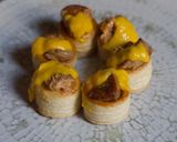 Foto del paso 4 de la receta: Volovanes rellenos de foie y salsa de mango