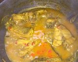 Foto langkah ke 10 dari resep Gurame bumbu kuning kuah santan.