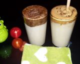 A picture of step 4 of Dalgona with twist.