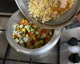 A picture of step 2 of Dal Khichdi (One Pot Healthy Meal 🥘).
