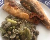 Foto del paso 4 de la receta: Merluza frita con verduritas