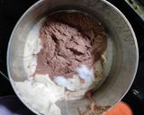 A picture of step 2 of Ragi dosa.