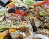 Foto del paso 7 de la receta: Pescado de Río Crocante con Ratatouille Criollo en Canasta Zucch