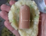 Foto langkah ke 3 dari resep Kroket isi Sosis aka Sausage Croquette 😆.