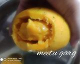 आम के अंदर आइसक्रीम(Aam ke ander IceCream) रेसिपी चरण 4 फोटो
