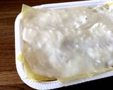 A picture of step 3 of White Lasagna with Ricotta and Spinach.