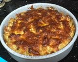 A picture of step 8 of Eggs-Potato-Mushrooms Pasta Casserole.