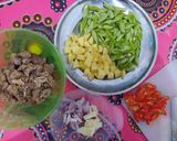 Foto langkah ke 2 dari resep Tumis Buncis Kentang Ati Ampela.