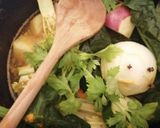 Une image de l'étape 8 de Soupe au 10 légumes vegan soupe.