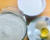 A picture of step 5 of Falafel with pita bread and spicy yoghurt #zoomfalafel.