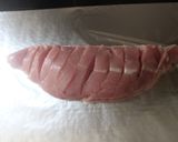 Foto del paso 4 de la receta: Solomillo de pavo tipo hasselback