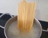 Foto del paso 3 de la receta: Spaghetti alla marinara (con sepia, gambones y almejas)