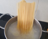 Foto del paso 3 de la receta: Spaghetti alla marinara (con sepia, gambones y almejas)