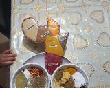 A picture of step 1 of Fussion biryani.