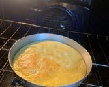 A picture of step 5 of Keto village Greek cheese pie.