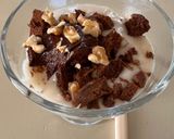 Foto del paso 3 de la receta: POSTRE de YOGURT, CHOCOLATE y NUECES, sin GLUTEN (muy sano)