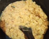 A picture of step 5 of Aloo tarkari.
