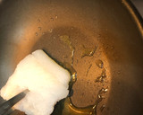 Foto del paso 4 de la receta: Bacalao con salteado de espárragos y gambas