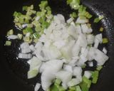 Foto del paso 2 de la receta Huevo con verduras y jamón