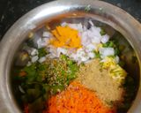 A picture of step 1 of 3 Flour Savory Sweet Corn Chilla.