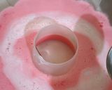 Foto langkah ke 3 dari resep Pudding strawberry+ Kelapa.