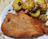Foto del paso 10 de la receta: Papas fritas a la manteca con champiñones