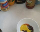A picture of step 3 of To die for monster burgers#4weekschallenge.#authors marathon.