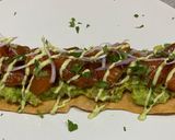 Foto del paso 4 de la receta: Crujiente de salmón y guacamole con mayonesa de cilantro