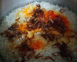 A picture of step 5 of White pilao biryani.