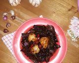 Foto langkah ke 5 dari resep Telur Sambal Terong Kecap.