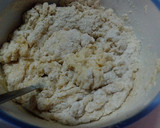 A picture of step 2 of Drop scones.