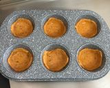 A picture of step 4 of Baked Salami Cupcakes.