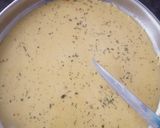 A picture of step 3 of Khandvi.