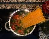 Foto del paso 2 de la receta: 🍃Espaguetis de la huerta🍃