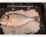 Foto del paso 3 de la receta: Dorada a la sal