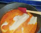 Foto del paso 4 de la receta: Caldereta de lenguado con langostinos y almejas