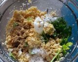 Falafel recept fázis 2 fotója