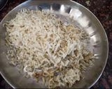 A picture of step 1 of Sweet potato kheer.