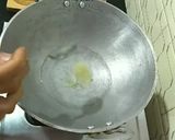 A picture of step 2 of Shavige kesaribath.