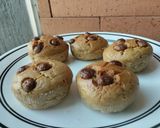 Foto del paso 7 de la receta: Mini ponquecitos🧁 de fruta🍌🍊🍎 y chocolate🍫