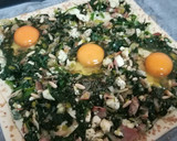 Foto del paso 17 de la receta: Hojaldre de espinacas, bacon, queso fresco y huevo (Spanakopita)