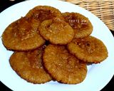 Foto langkah ke 9 dari resep Kue Kucur/ Cucur Gula Merah Nyerat Nyarang Lembut.