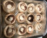 Foto del paso 1 de la receta Nidos de champiñones con huevo de codorniz