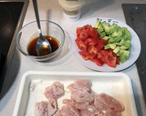Foto del paso 3 de la receta: Pollo Teriyaki y aguacate con arroz